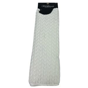 The Christmas Shoppe Hobby Lobby Christmas Tree Skirt Measure 48” White Quilted